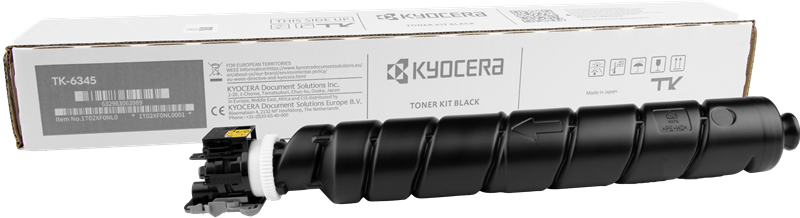 Kyocera TK-6345 Schwarz Toner 1T02XF0NL0