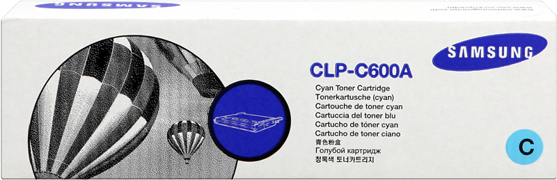 Samsung CLP-C600A Cyan Toner ST878A