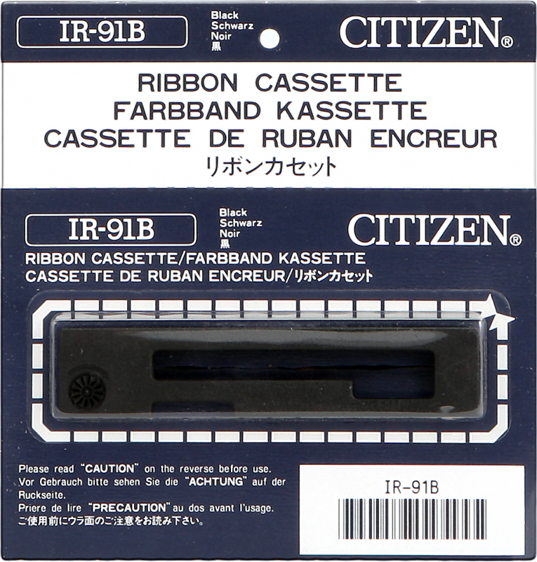 Citizen IR-91b Schwarz Farbband CBM910