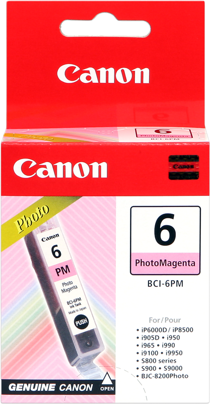 Canon BCI-6pm Magenta Tintenpatrone 4710A002