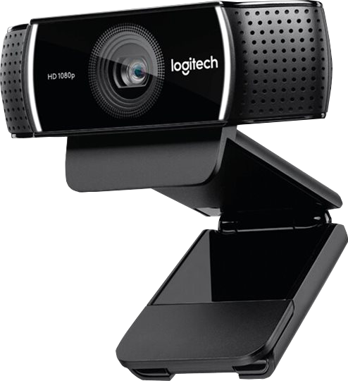 Logitech C922 Pro HD Webcam Schwarz