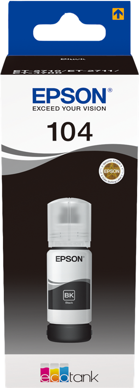 Epson 104 Schwarz Druckerpatrone C13T00P140