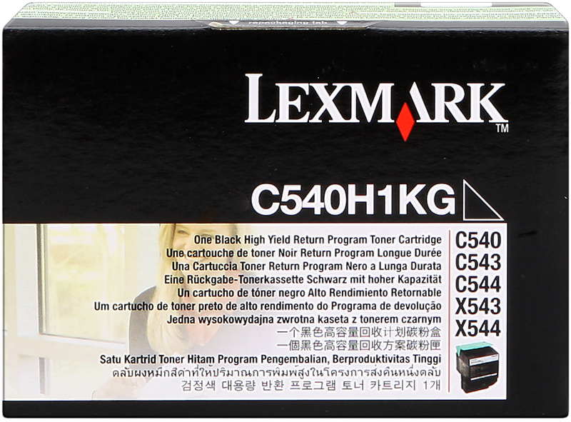 Lexmark C540H1KG Schwarz Toner