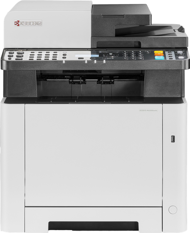 Kyocera ECOSYS MA2100cwfx Multifunktionsdrucker Schwarz / Weiss