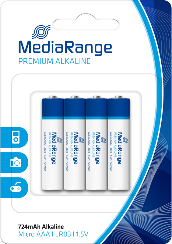 MediaRange Premium Batterien AAA 