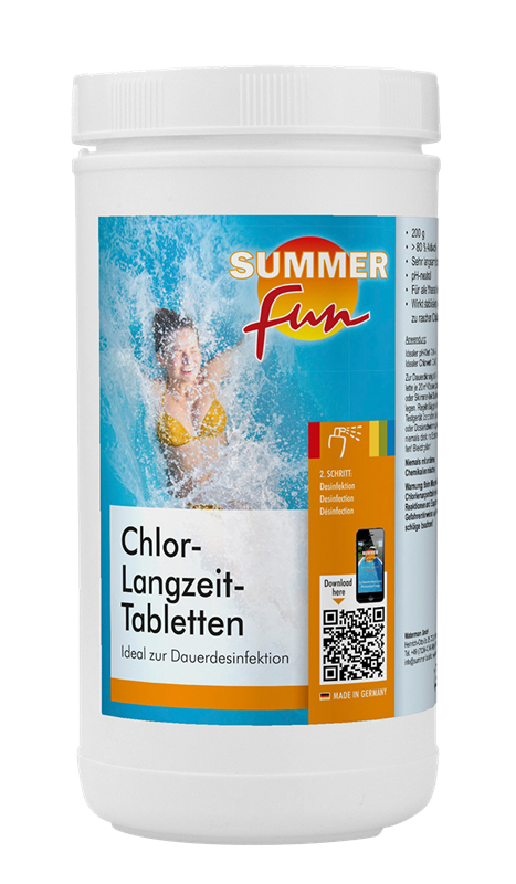 Summer Fun Chlor-Langzeit Tablette 200 g - 1,2 kg