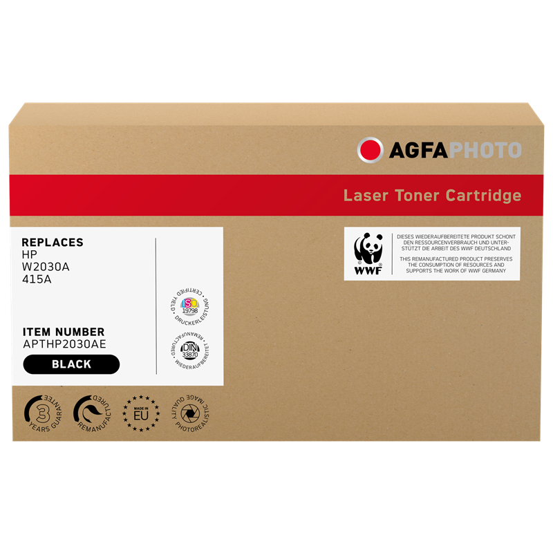 Agfa Photo APTHP2030AE Lasertoner ersetzt HP W2030A; 415A