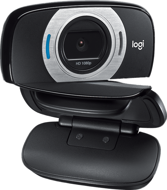 Logitech C615 HD Webcam Schwarz