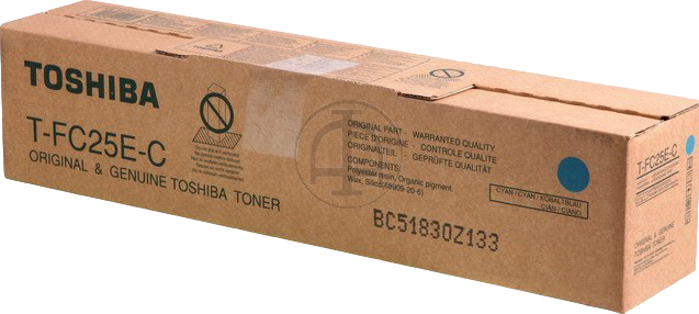 Toshiba T-FC25EC Cyan Toner 6AJ00000072
