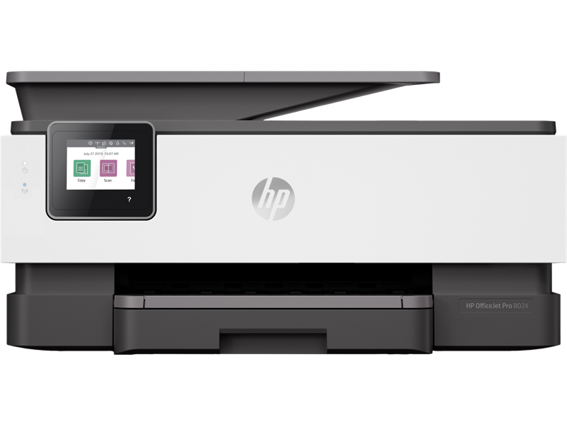 HP Officejet Pro 8024 All-in-One Tintenstrahldrucker Weiss / Grau