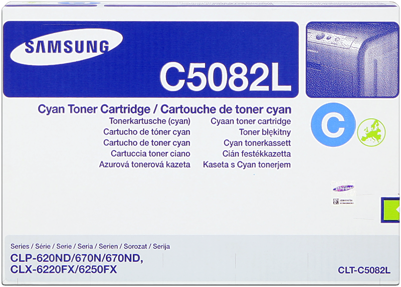 Samsung CLT-C5082L Cyan Toner SU055A