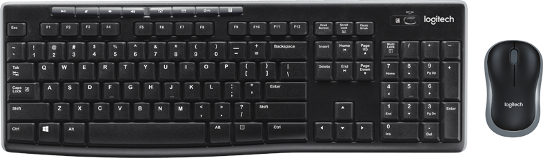 Logitech MK545 Advanced Tastatur und Maus Schwarz
