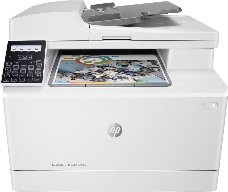 HP Color LaserJet Pro MFP M183fw Multifunktionsdrucker Weiss