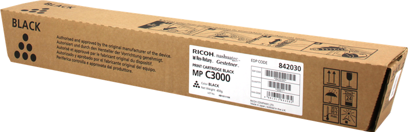 Ricoh MP C3000BK Schwarz Toner 842030