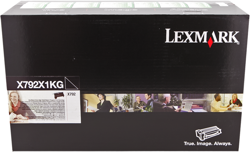 Lexmark X792X1KG Schwarz Toner X792
