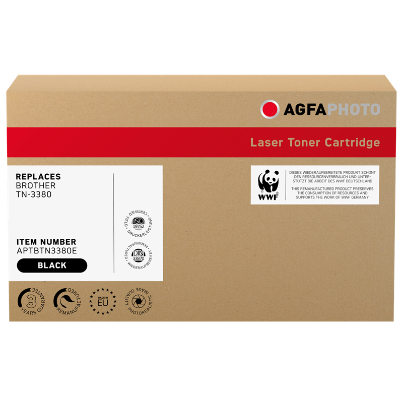 Agfa Photo APTBTN3380E Schwarz Toner