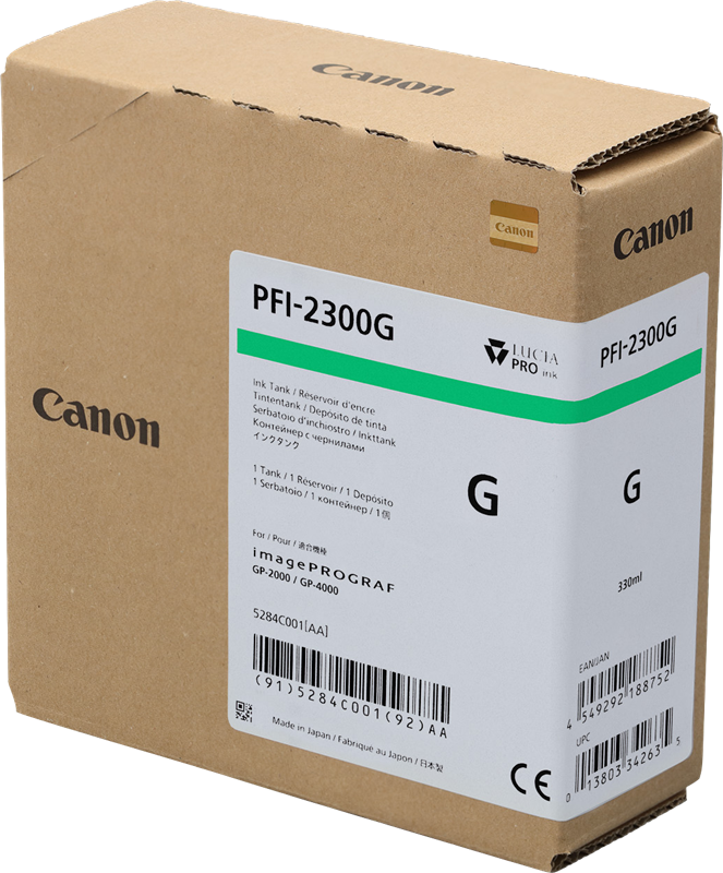 Canon PFI-2300g Grün Tintenpatrone 5284C001