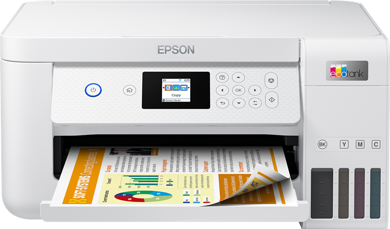Epson EcoTank ET-2856 Multifunktionsdrucker weiss