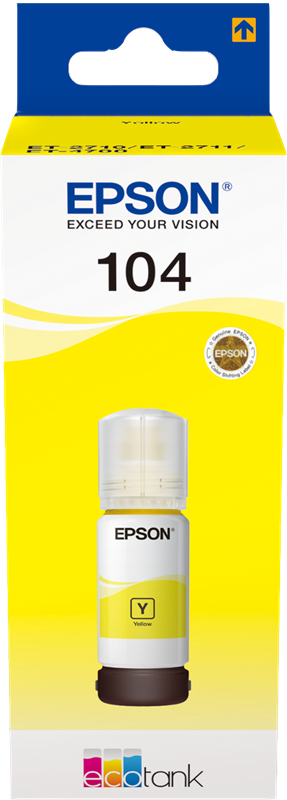 Epson 104 Gelb Druckerpatrone C13T00P440