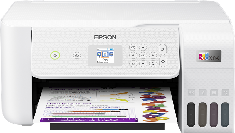 Epson EcoTank ET-2826 Multifunktionsdrucker Weiss