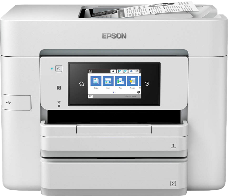 Epson Workforce Pro WF-C4810DTWF Multifunktionsdrucker Grau