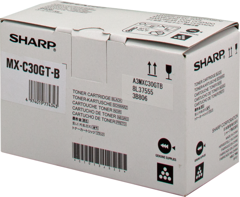 Sharp MX-C30GTB Schwarz Toner 