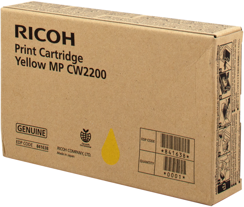 Ricoh MP CW2200C Cyan Druckerpatrone 841636