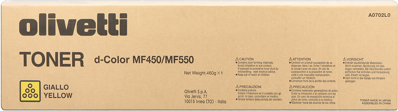 Olivetti MF450/MF550 Gelb Toner
