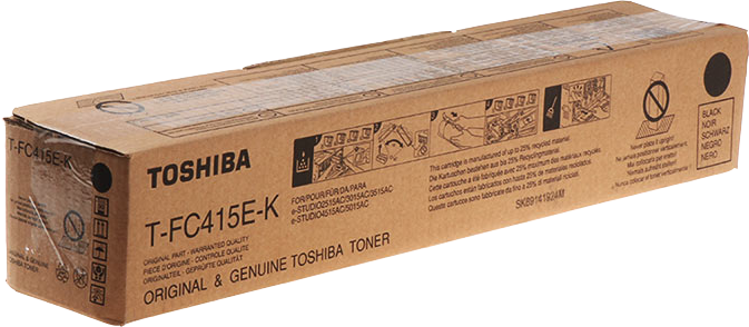 Toshiba T-FC415EK Schwarz Toner 6AJ00000175