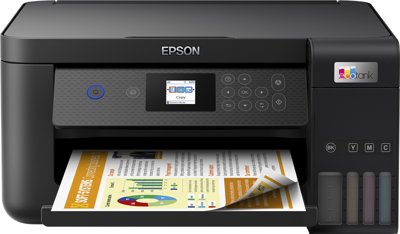 Epson EcoTank ET-2850 Multifunktionsdrucker Schwarz