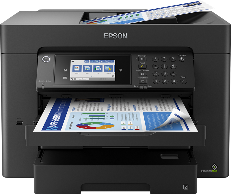 Epson WorkForce WF-7840DTWF Tintenstrahldrucker Schwarz