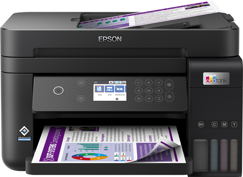 Epson EcoTank ET-3850 Multifunktionsdrucker Schwarz