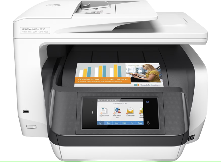HP Officejet Pro 8730 Tintenstrahldrucker 
