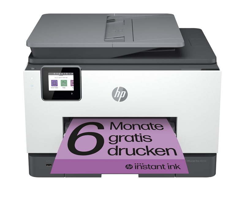 HP OfficeJet Pro 9022e All-in-One Multifunktionsdrucker Grau / Weiss