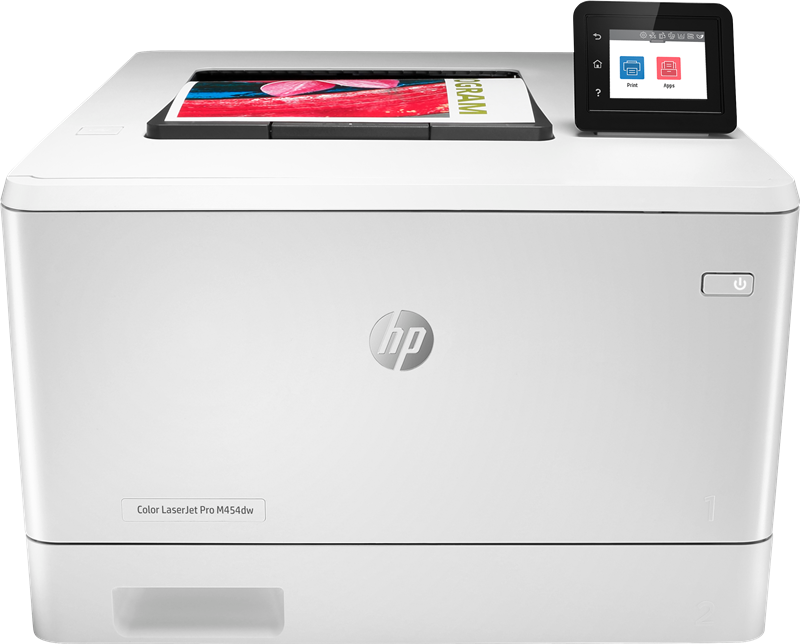 HP Color LaserJet Pro M454dw Laserdrucker Weiss