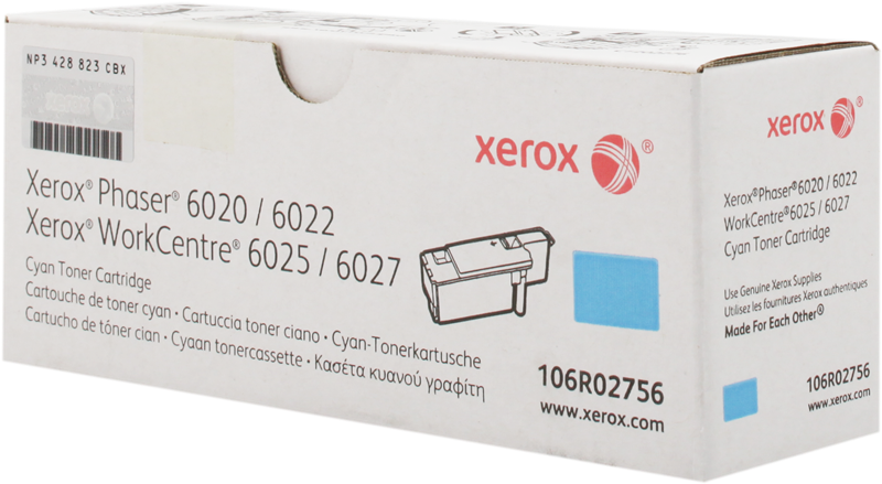 Xerox 106R02756 Cyan Toner 