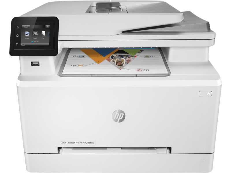 HP Color LaserJet Pro MFP M283fdw Multifunktionsdrucker Weiss